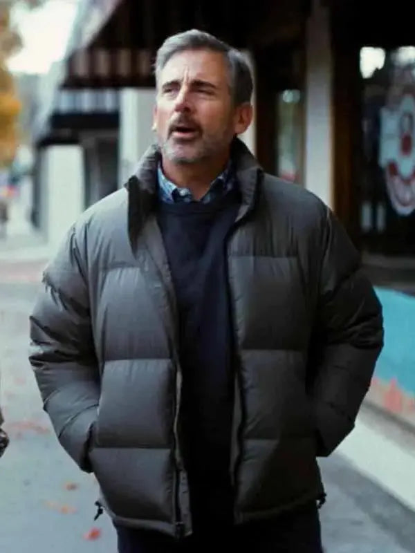 Steve Carell Rooster S01 Puffer Jacket