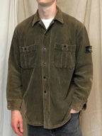 Stone Island Corduroy Jacket Green
