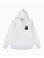 white stussy hoodie​