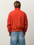 Stussy-Polar-Fleece-Lined-Red-Jacket