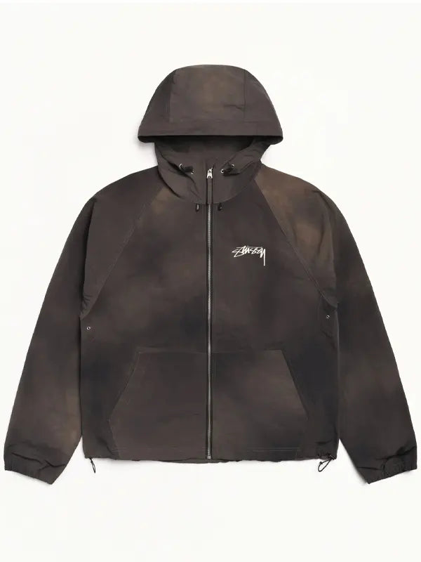 Stussy Beach Shell Jacket Black