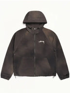 Stussy Beach Shell Jacket Black