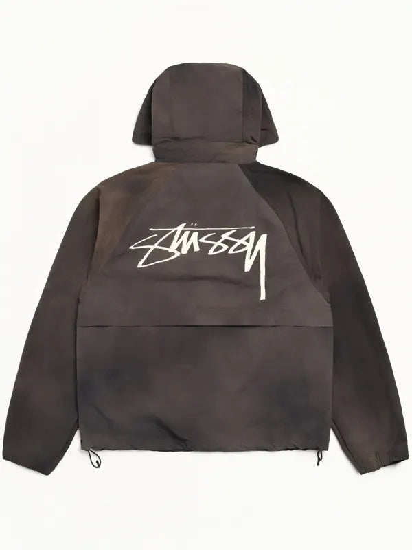 Stussy Beach Shell Jacket Black
