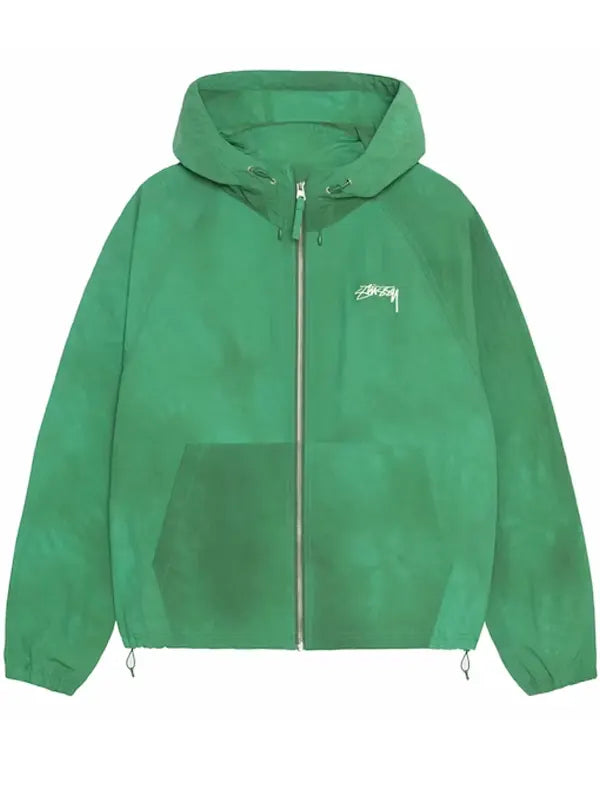 Stussy Beach Shell Jacket Green
