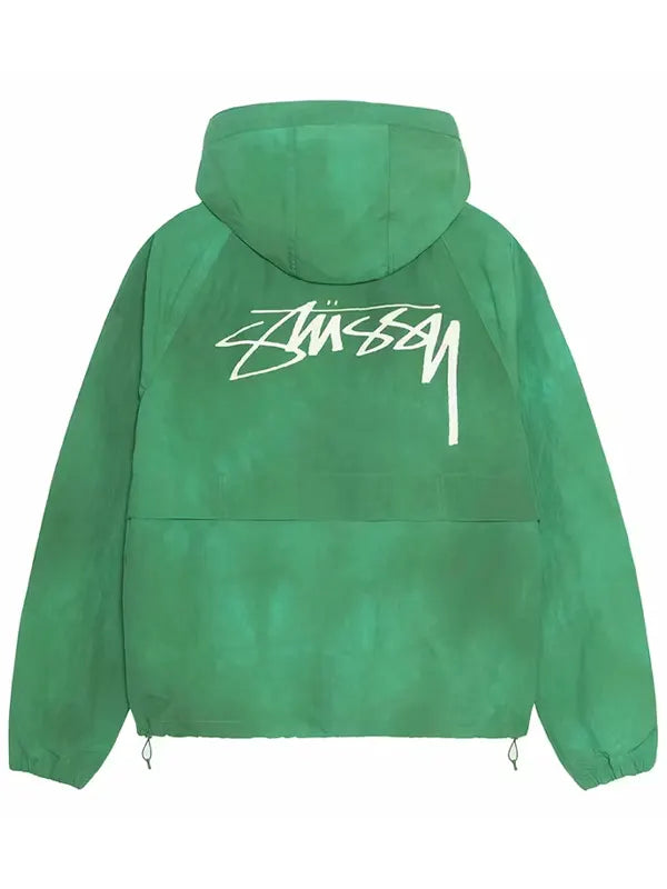 Stussy Beach Shell Jacket Green
