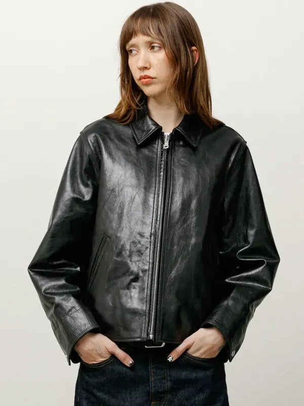 Stussy Garage Leather Jacket
