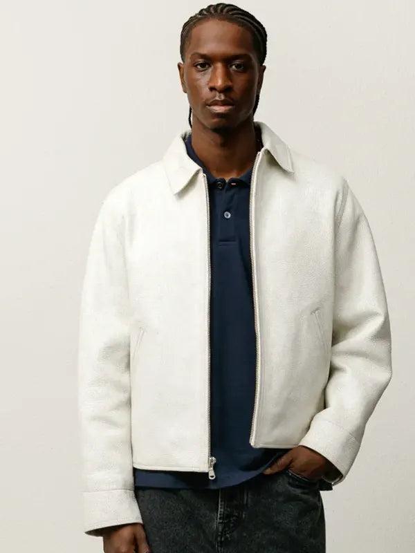 Stussy Garage Leather Jacket