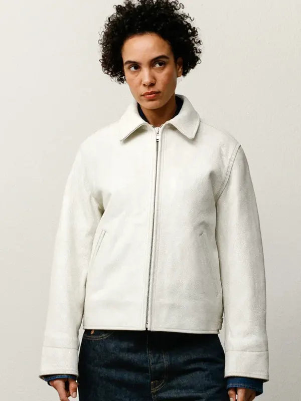 Stussy Garage Leather Jacket