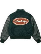 Stussy Script Oval Varsity Jacket
