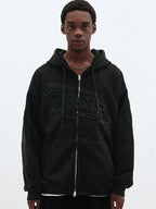 Suade Design ZIP Up Hoodie