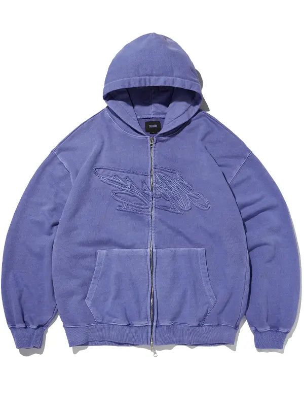 Suade Design ZIP Up Hoodie