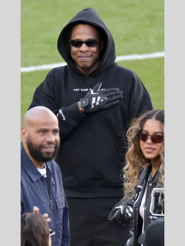Super Bowl 2026 Jay-Z Black Hoodie