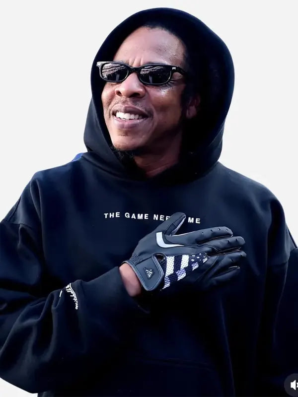 Super Bowl 2026 Jay-Z Black Hoodie