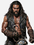 Supergirl 2026 Jason Momoa Black Leather Vest