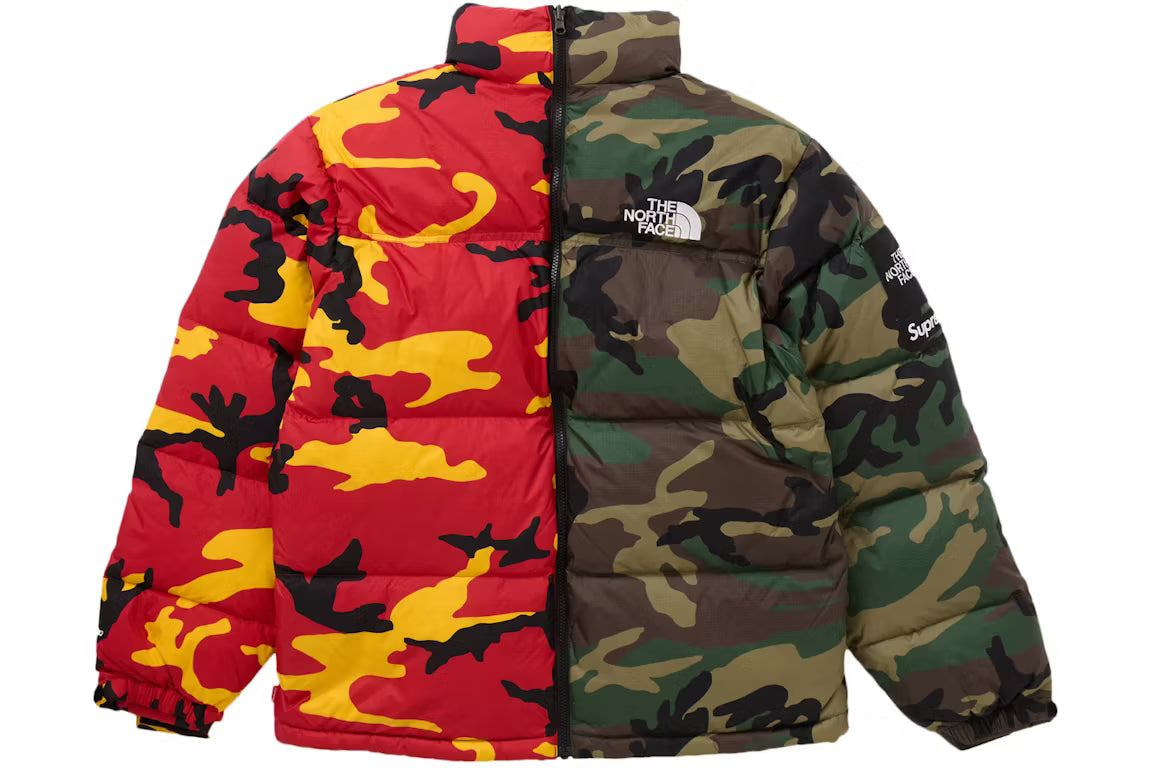 The North Face Camo Puffer Jacket
