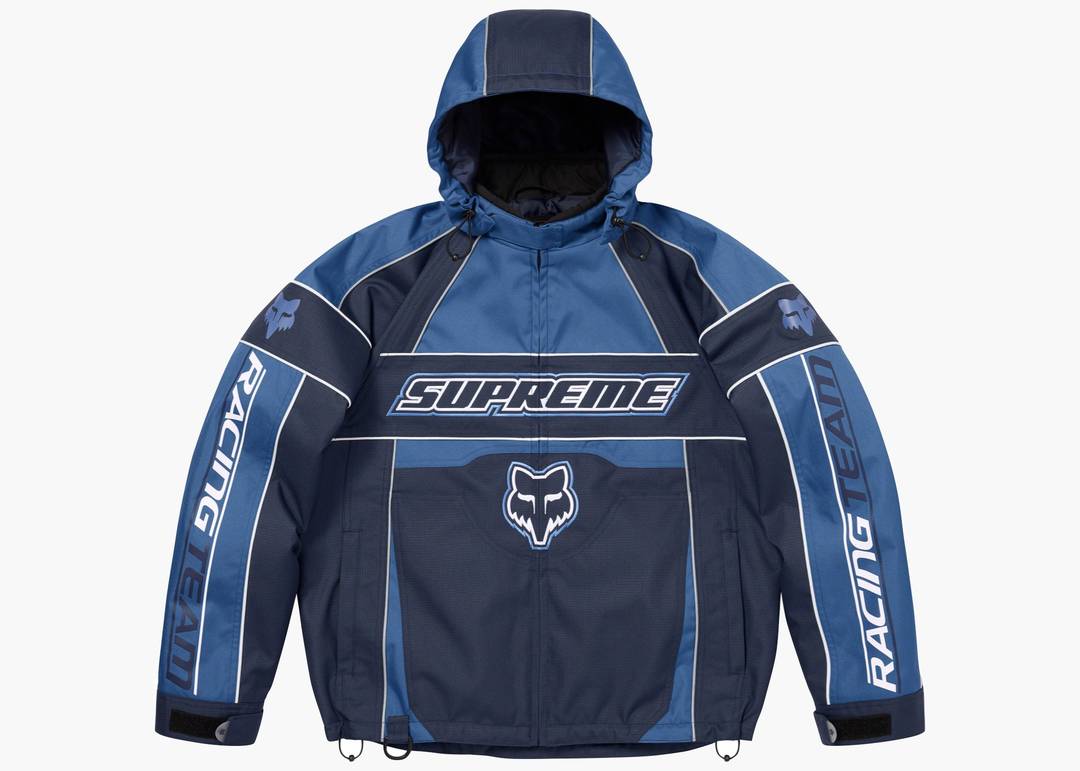 Supreme Fox Racing Jacket Blue