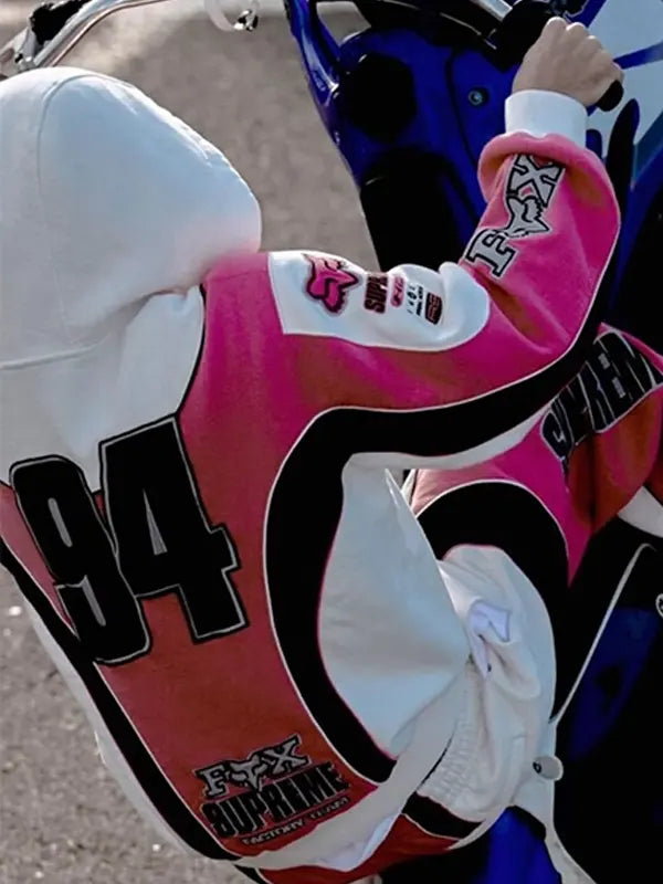 Supreme Fox Racing Jacket Pink