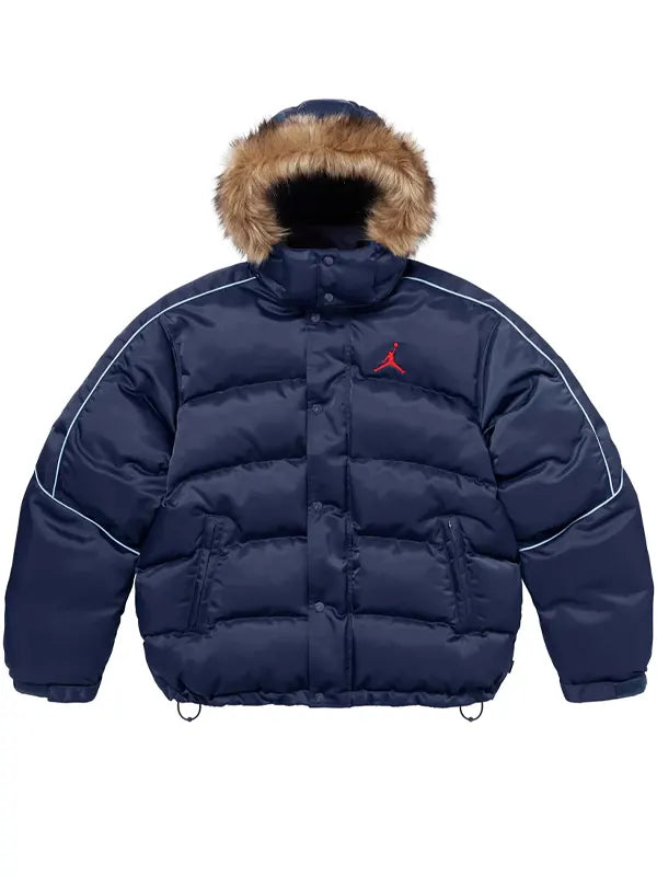 Supreme Jordan Puffer Jacket Navy