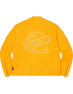 Supreme_Vanson_Jacket_Denim_Yellow_Back