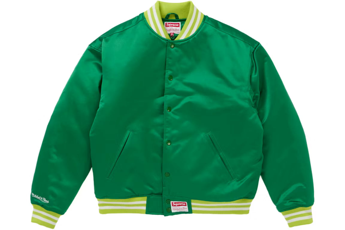 Supreme Varsity Jacket Green