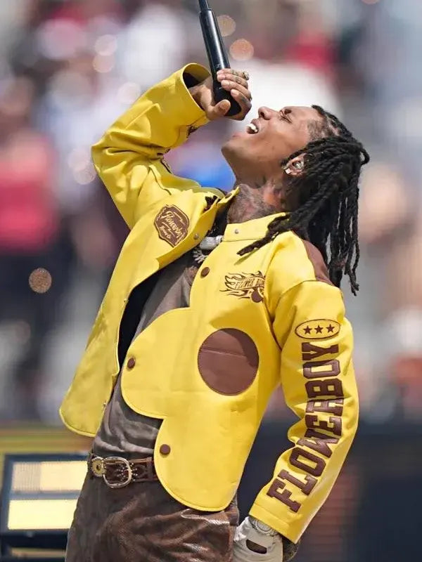 Swae Lee World Cup Final Flowerboy Leather Jacket