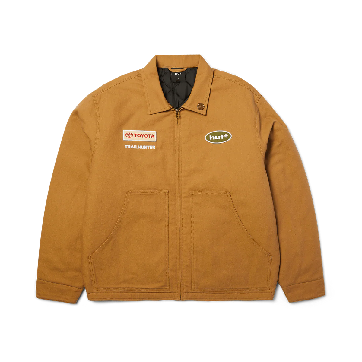 Huf X Toyota Trd Global Racing Jacket Brown - Embroidery