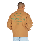 Huf X Toyota Trd Global Racing Jacket Brown - Embroidery