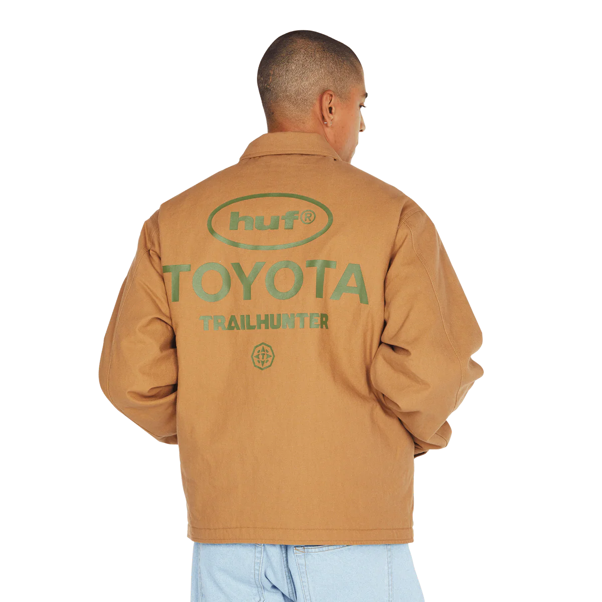Huf X Toyota Trd Global Racing Jacket Brown - Embroidery