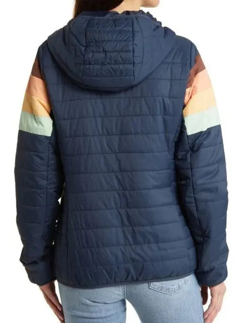 Tommy Brenton Last Seen Striped Puffer Jacket