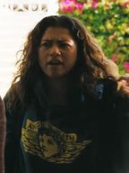 Euphoria S03 Zendaya Blue Hoodie