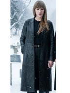 Taylor Swift Patient Zero Black Leather Coat
