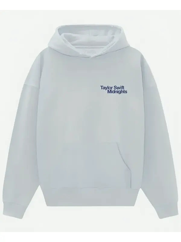 Taylor Swift Midnights Light Blue Hoodie