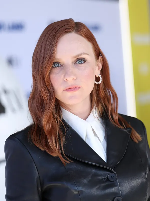 Ted Lasso S04 Faye Marsay Black Leather Jacket