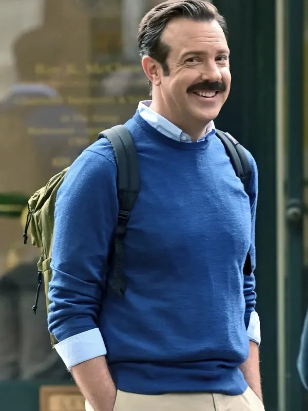 Ted Lasso S04 Jason Sudeikis Blue Sweatshirt