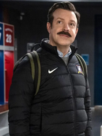 Ted Lasso S04 Jason Sudeikis Black Puffer Jacket