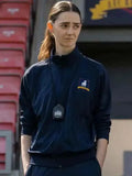 Ted Lasso S4 Tanya Reynolds Navy Track Jacket