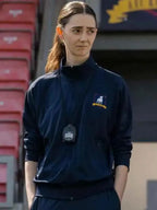 Ted Lasso S4 Tanya Reynolds Navy Track Jacket