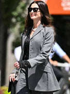 Devil Wears Prada 2 Anne Hathaway Gray Blazer