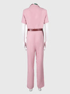 The Fall Guy Emily Blunt Pink Jumpsuit