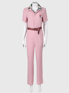 The Fall Guy Emily Blunt Pink Jumpsuit