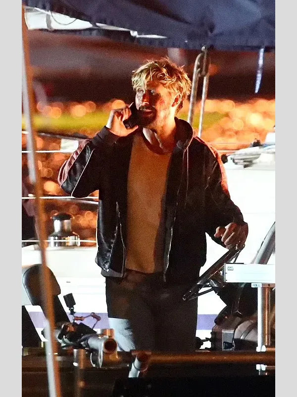Ryan Gosling The Fall Guy Miami Vice Stunt Team Jacket
