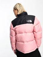 The-North-Face-1996-Retro-Nuptse-Down-Puffer-Jacket-Pink-And-Black