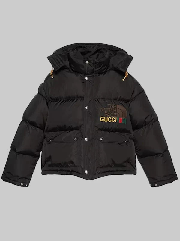 The-North-Face-Gucci-Puffer-Jacket-Black