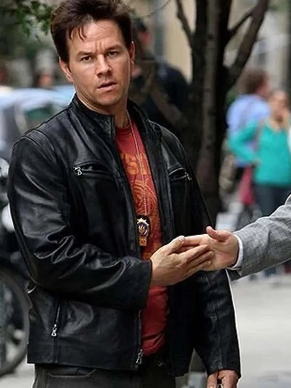 Mark Wahlberg Leather Jacket