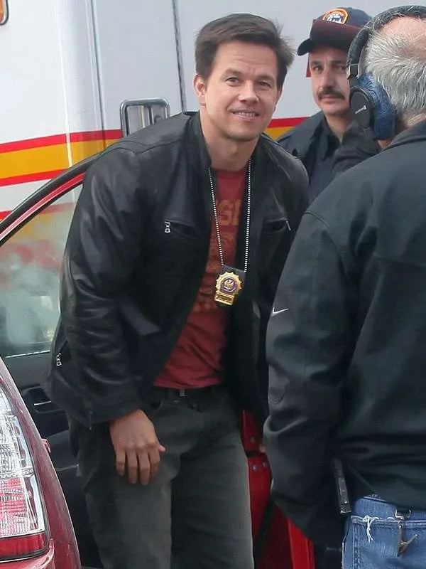 Mark Wahlberg Leather Jacket