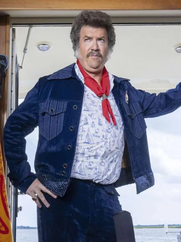 Jesse Gemstone The Righteous Gemstones S04 Blue Jacket