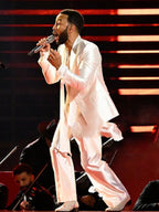 The Voice S25 John Legend Silk Suit