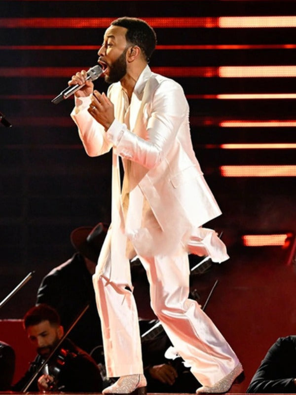 The Voice S25 John Legend Silk Suit