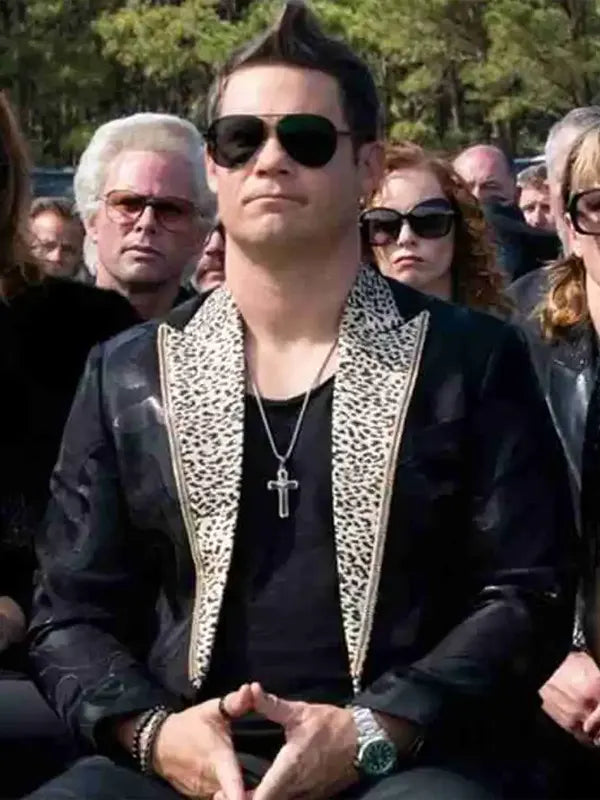 The Righteous Gemstones S03 Adam Devine Black Coat