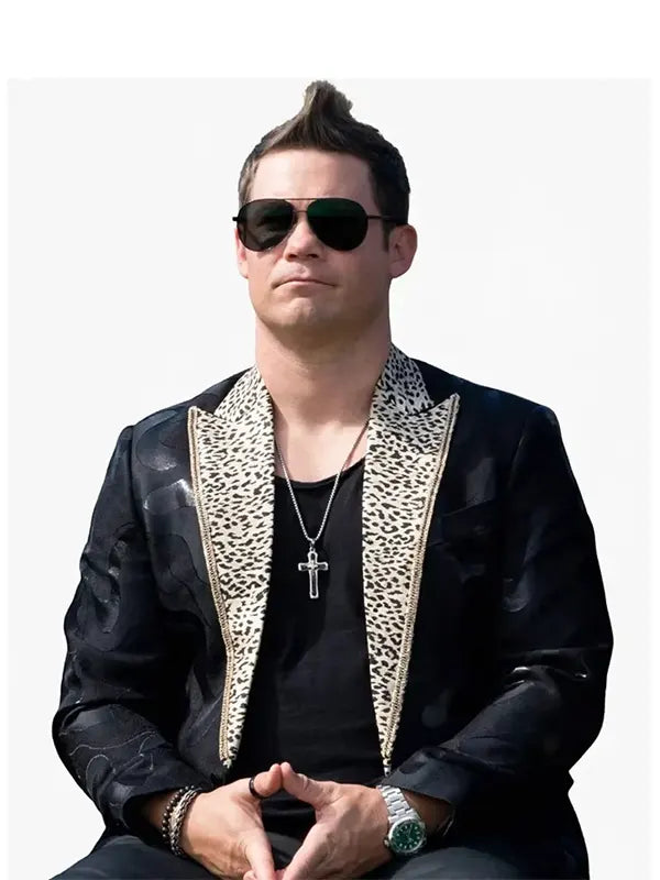 The Righteous Gemstones S03 Adam Devine Black Coat